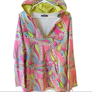 EUC Lucky Brand hooded sweatshirt